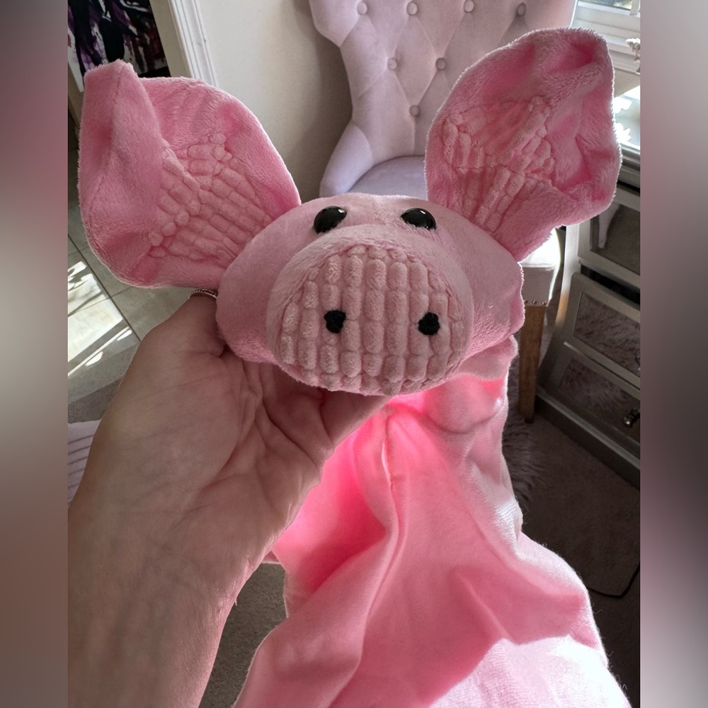 Dog “pig” costume - size M. (Fits dogs about 25 lbs) - Picture 2 of 7